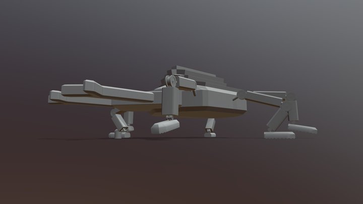 Vehicle Walking 3D Model