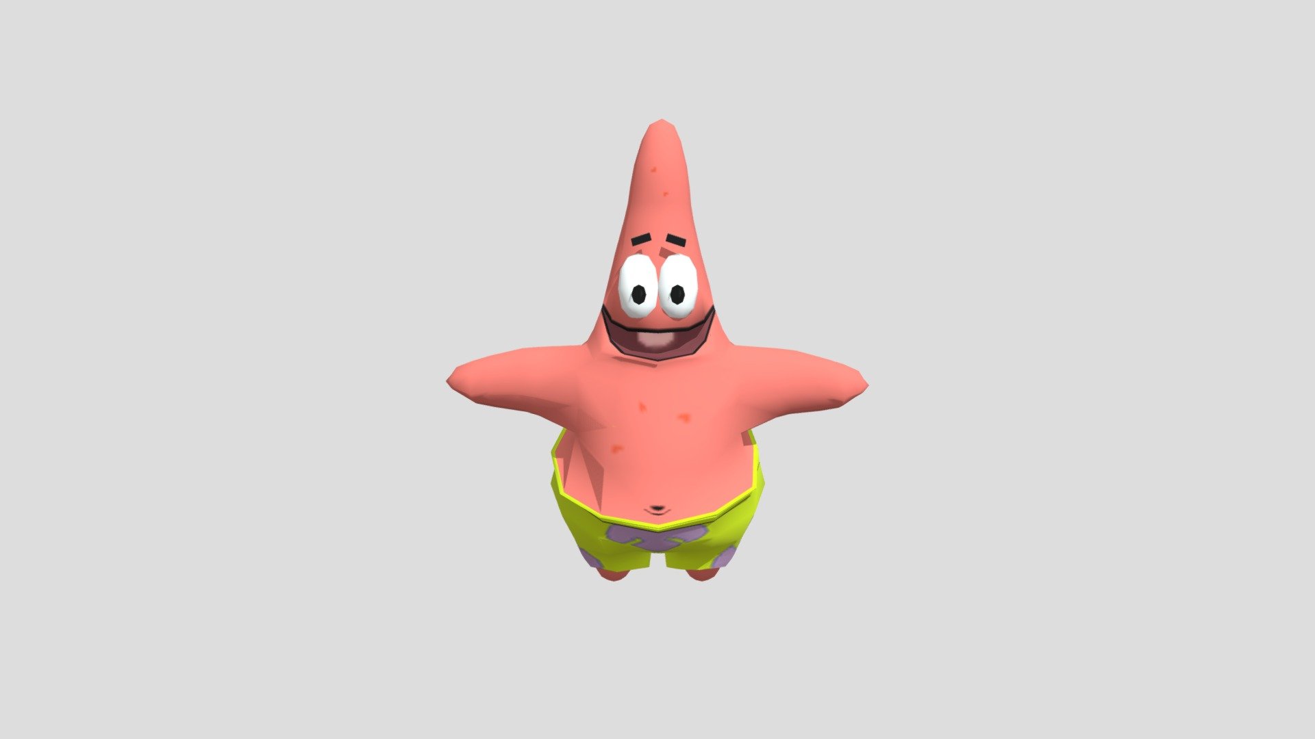 Patrick Star - Download Free 3D model by chikn nuggit and spongebob ...