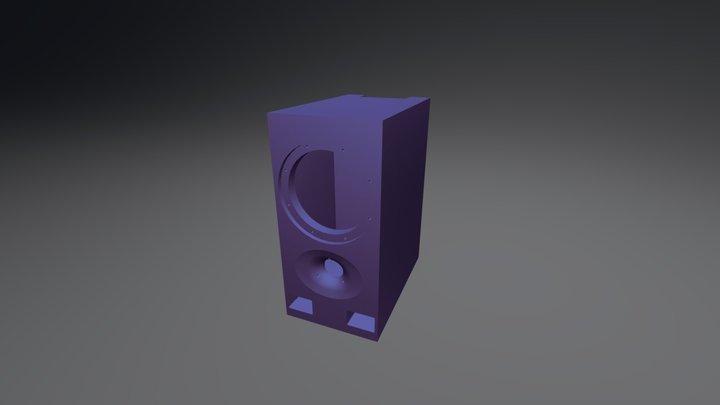 Speaker Design MDSP 125 3D Model
