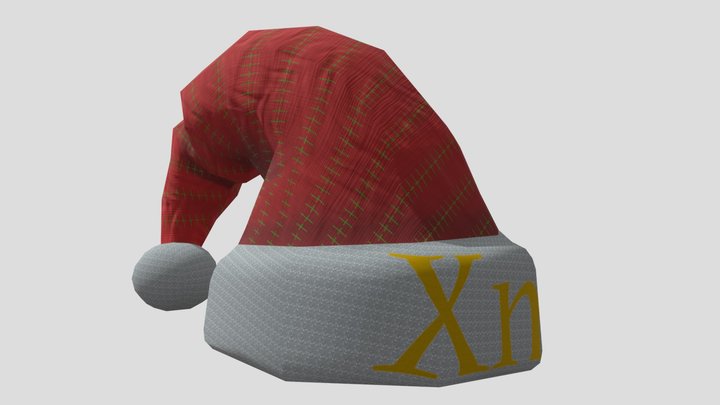 聖誕帽 3D Model