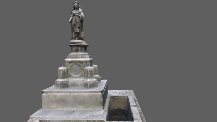 Tumba del cementerio Presbiterio Matias Maestro 3D Model