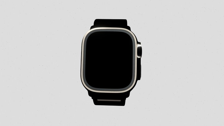 Apple's smart watch ios 3D Model