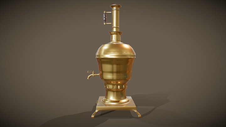 Traditional Tea Pot 3D Model