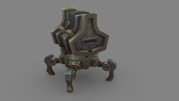 Hand Painted Mailbox K'aresh- WoW FanArt 3D Model