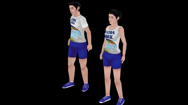 Ultra Milk Runners 3D Model