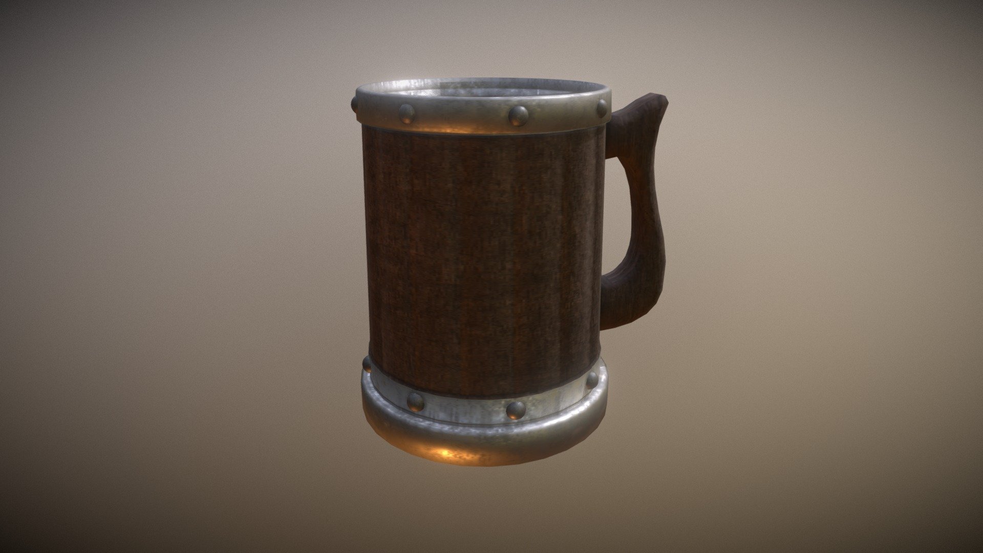 Beer Mug - Download Free 3d Model By Artem Goyko (@artem.goyko 