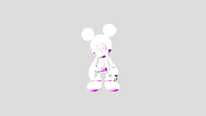 Funtime Mickey updated 3D Model