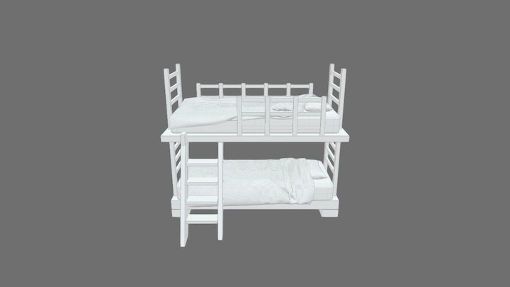 Bunk Bed WF 3D Model