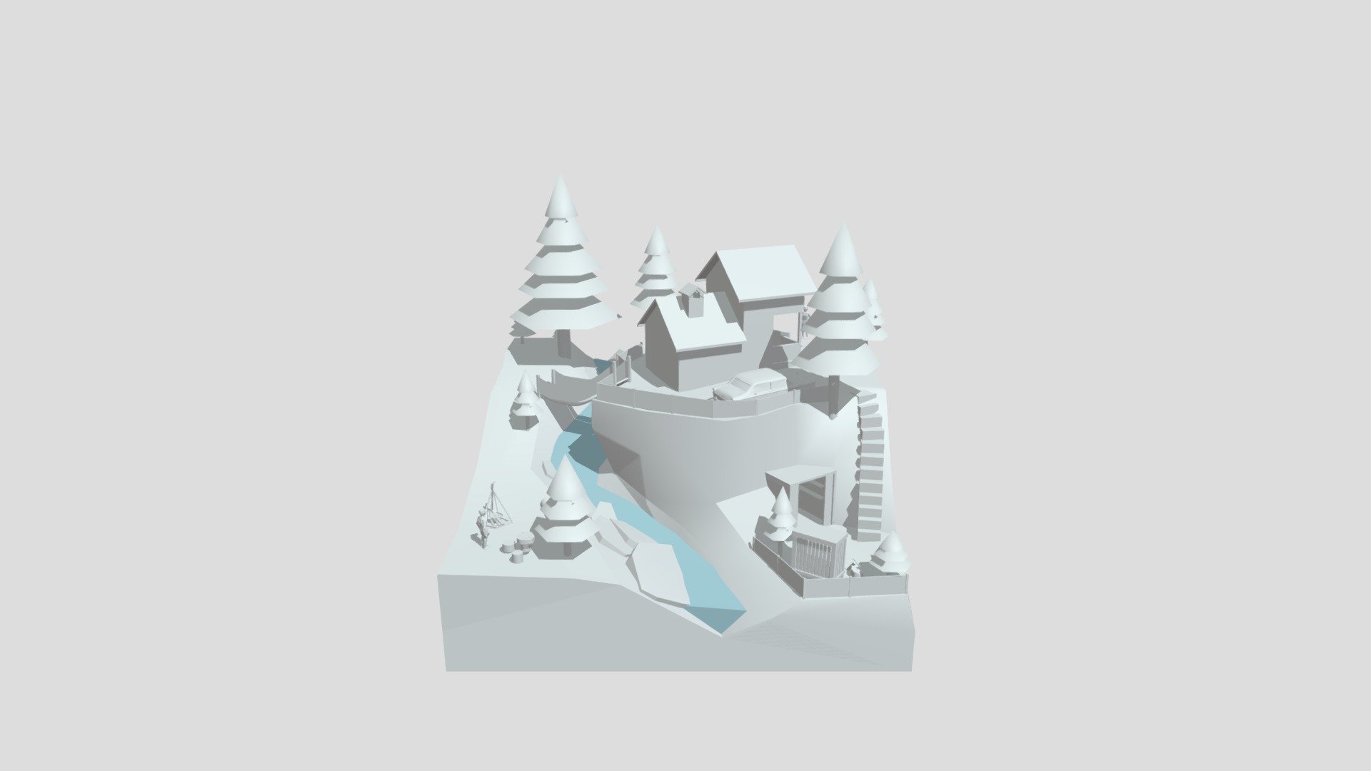 Forest loner - Blockout - Download Free 3D model by Raileanu Ioana ...