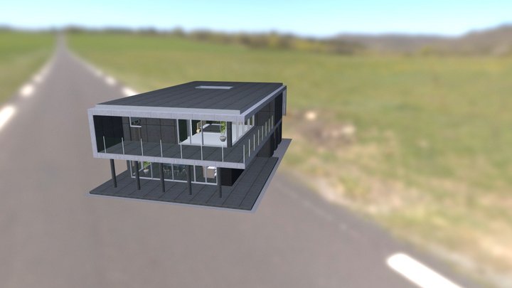 house UA102 3D Model