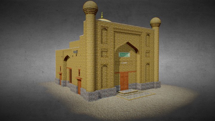 The Mausoleum of Karakhan 3D Model