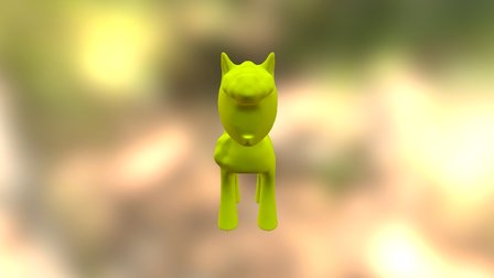 YellowPony 3D Model