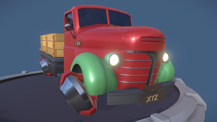 Dorado Truck (Overwatch Fanart) 3D Model