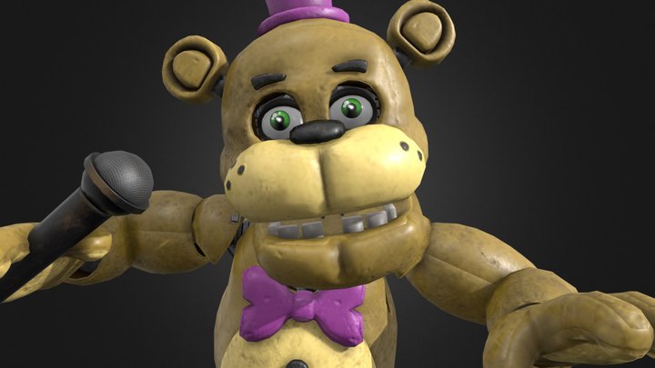 FNaF HW Fredbear [Model Edit] – Modèle 3D gratuit STL