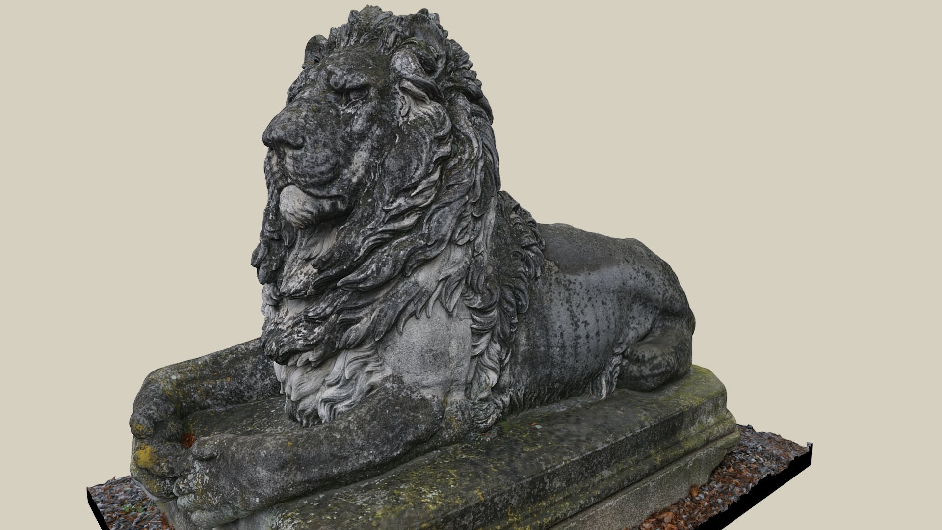 Löwe — Sketchfab embed 3D viewer