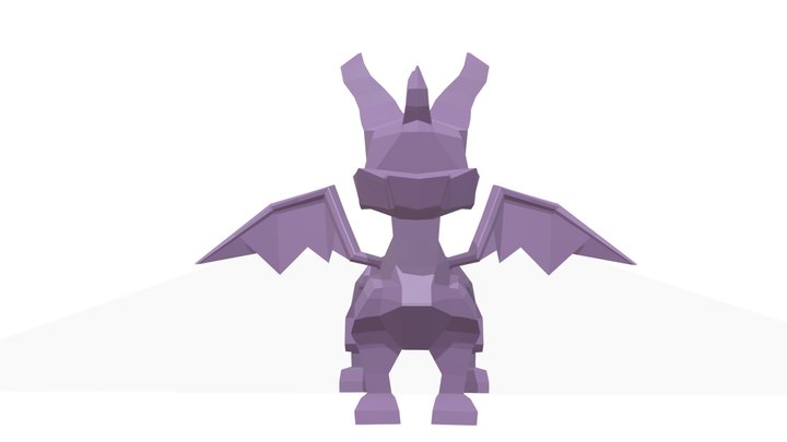Spyro - blender 2.8 tutorial en español 3D Model