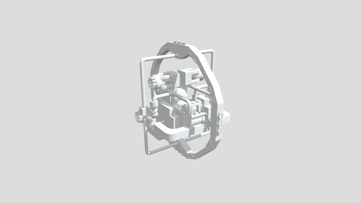 Scrap Mechanic Blueprint The Monowheel 3D Model