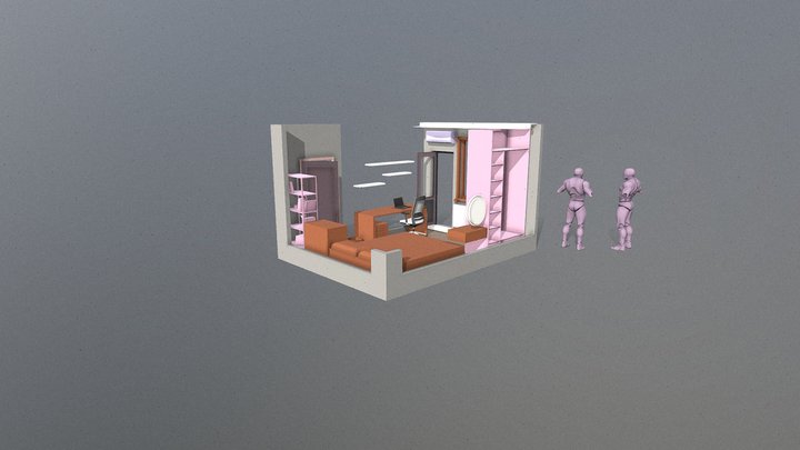 Zoya Petrovna(room) 3D Model