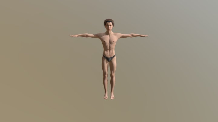 Sketchfab Ken 3D Model