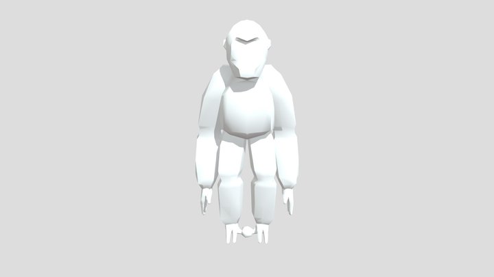 Gorilla Tag Legs 3D Model