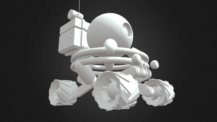 Mars_Robot 3D Model