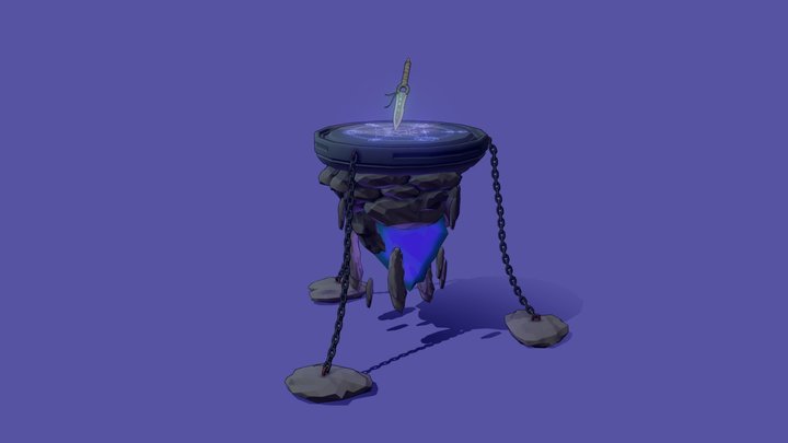 Magical Altar 3D Model