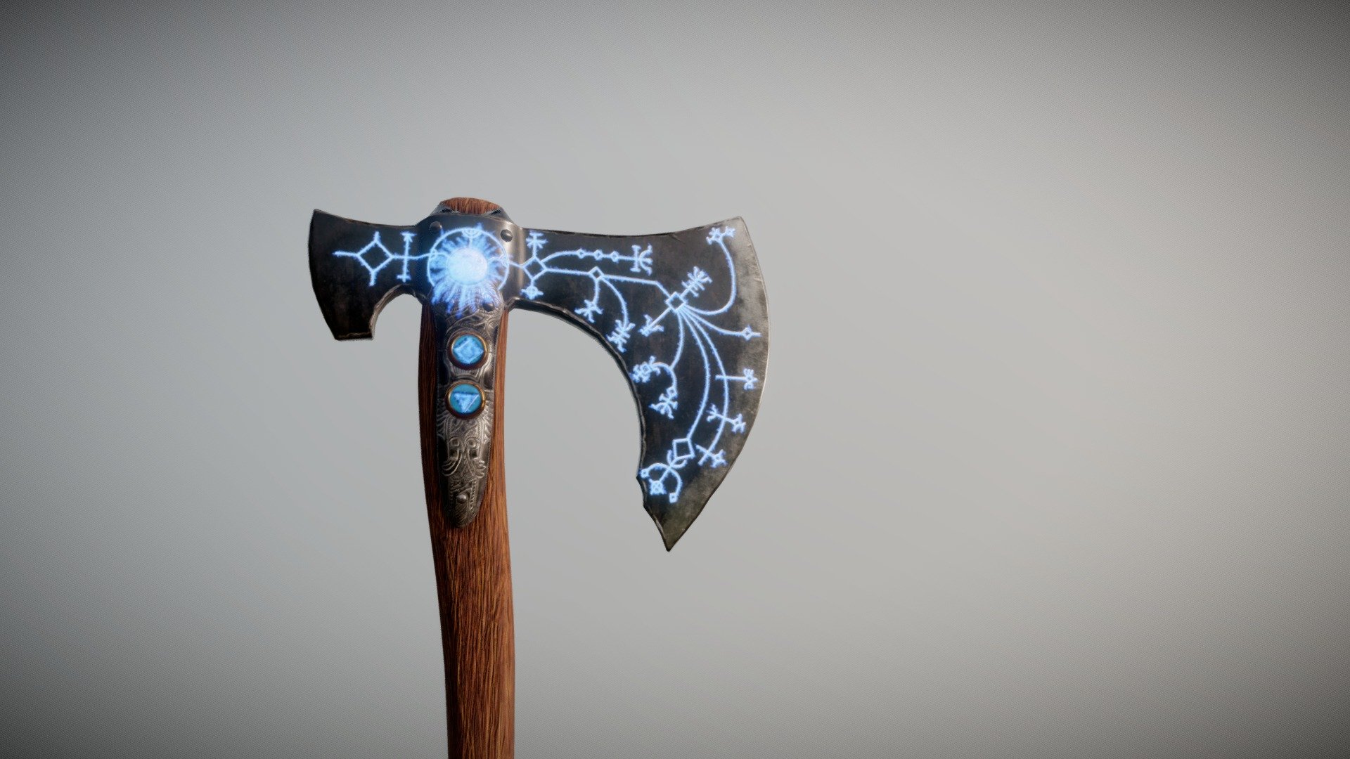 GOW Leviathan Axe fanart