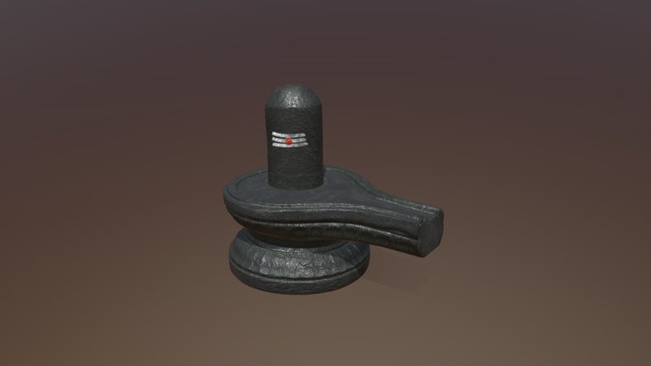 Shiva Lingam | Sacred Hindu Symbol 3D Model