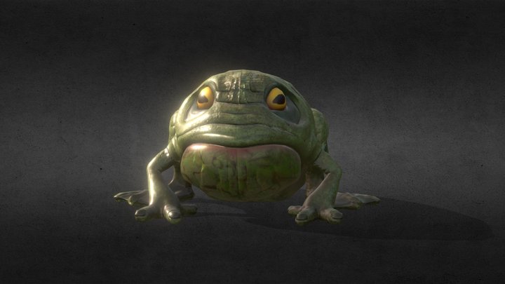 Frog 3D Model