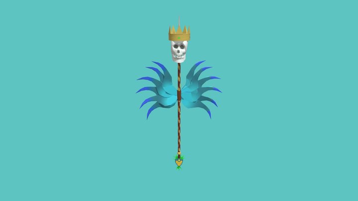 Game Art Weapon WOW 3D Model