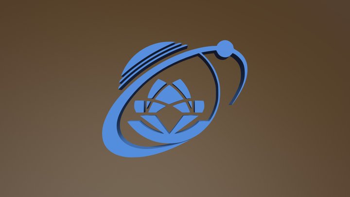 UIT logo 3D Model