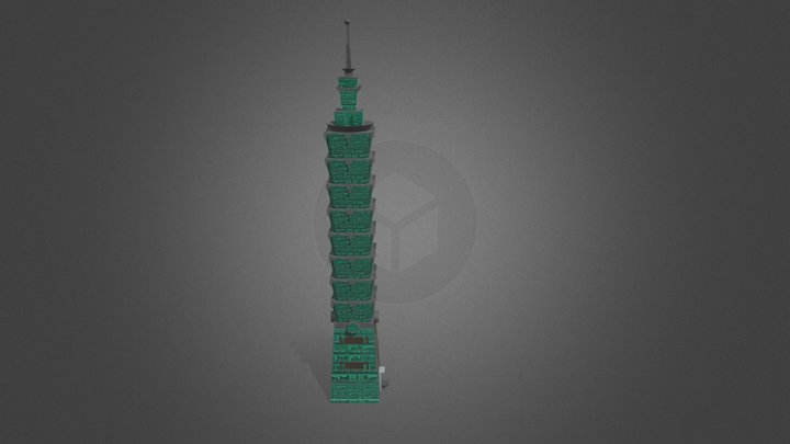 Taipei 101 3D Model