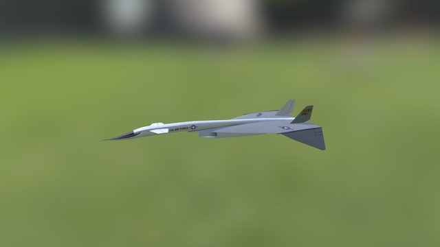 Xb70 – Modello 3D gratuito STL