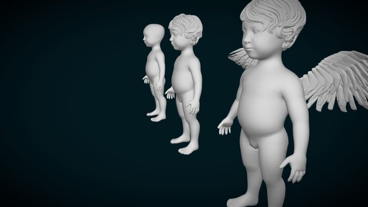Cherub 3D Model