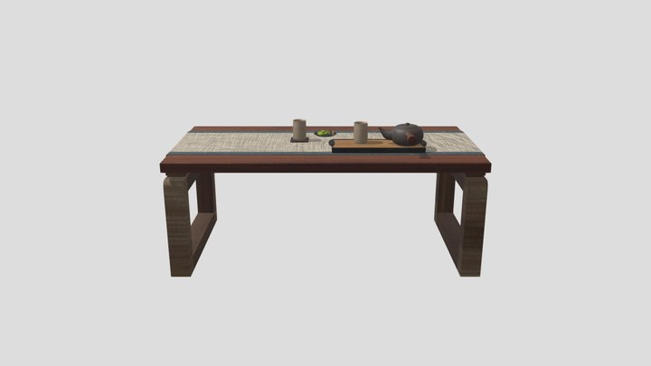 Tea Table 3D Model