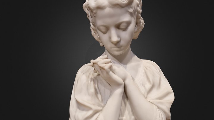 KMSKA: devoot meisje, test object 3D Model