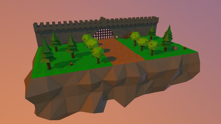 City Gateway - Underkingdom 3D Model