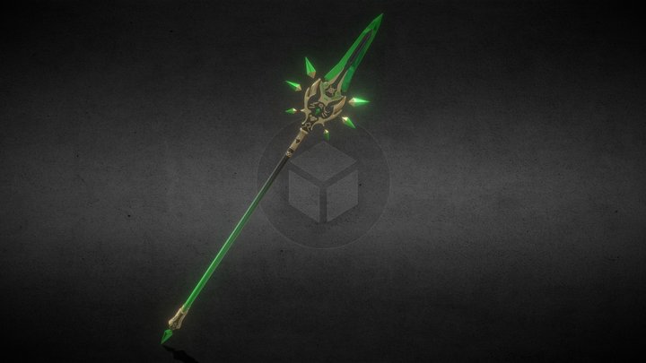 Jade vulture 3D Model