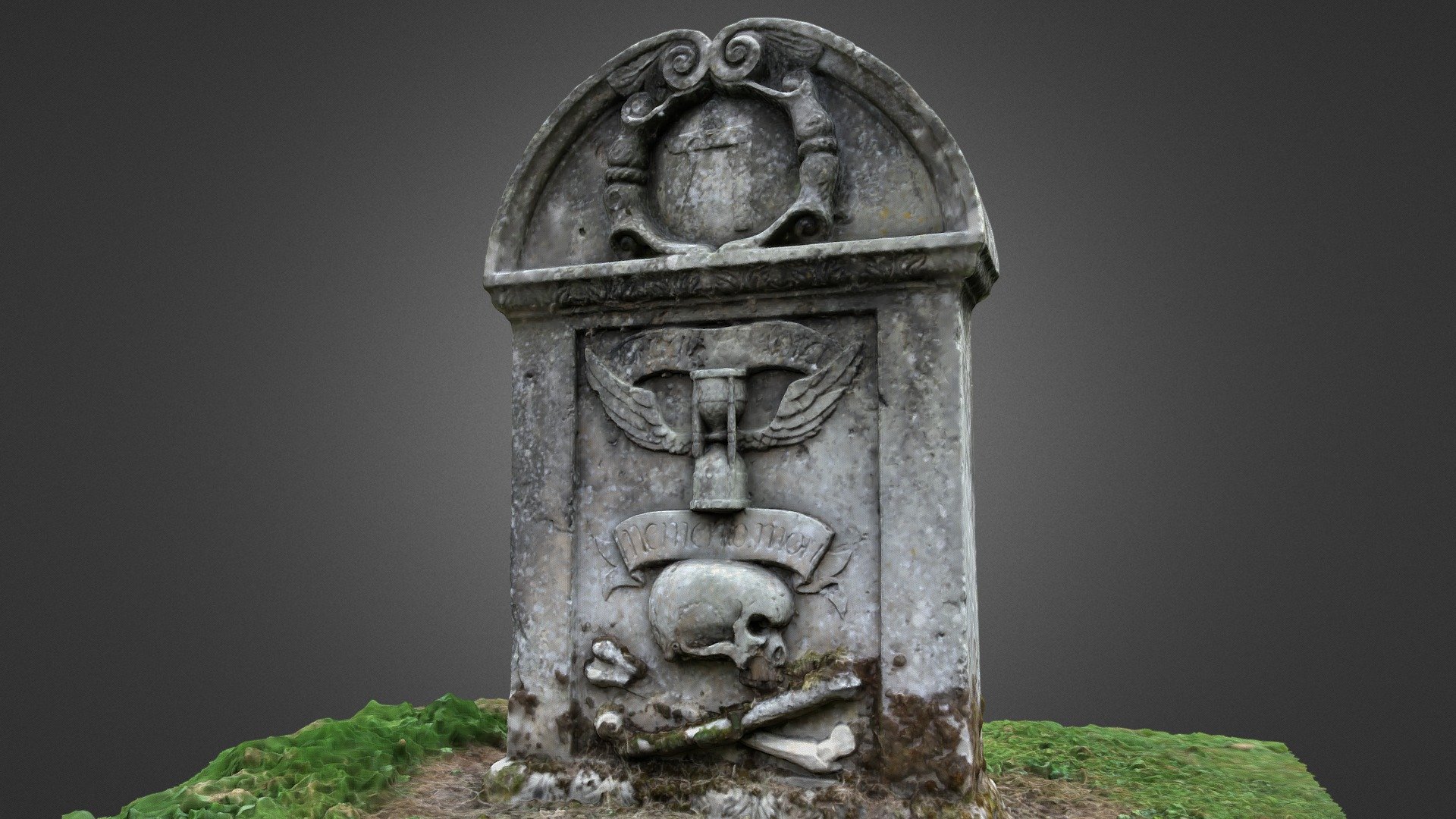 1706 gravestone, Penicuik Old Cemetery