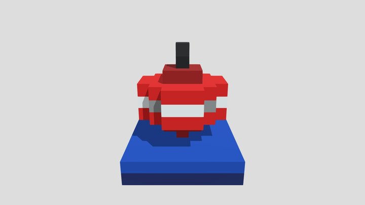 Buoy - Voxel 32x32 – Gratis 3D-model STL