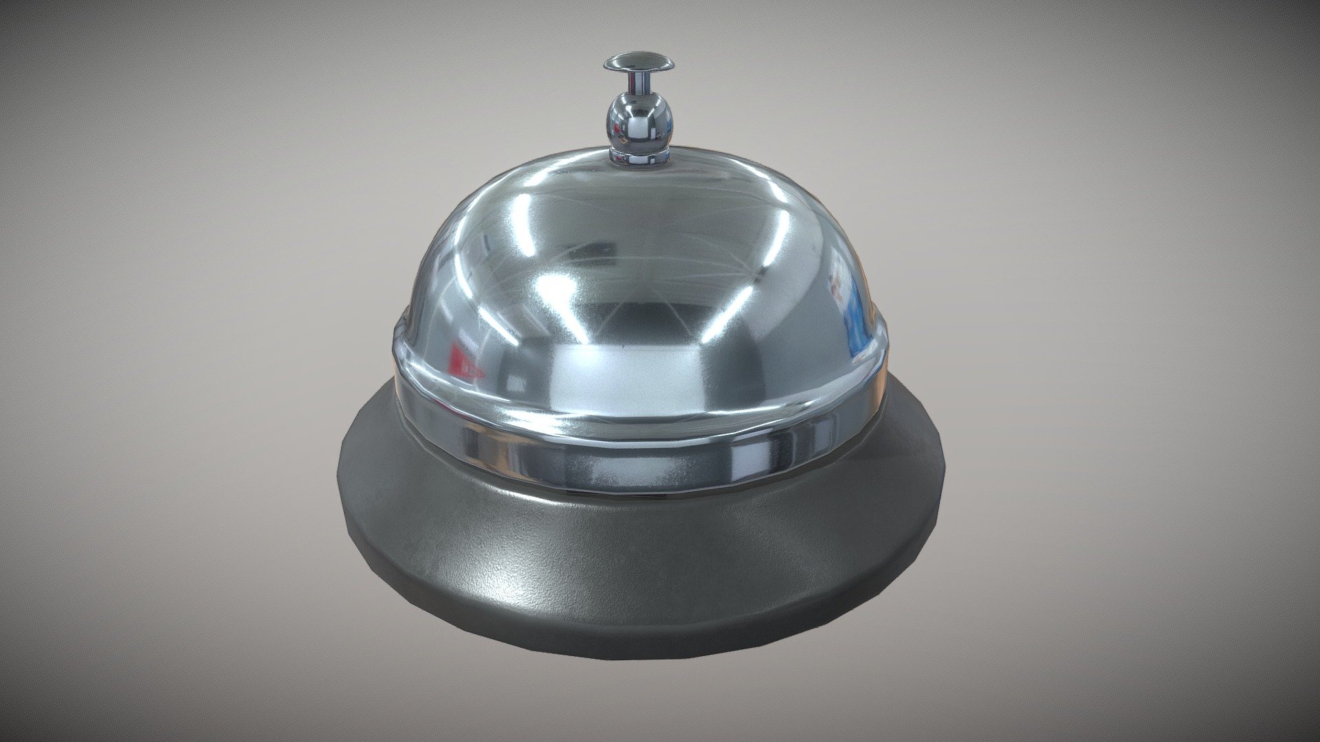 Service Bell - Buy Royalty Free 3D model by gpz3d [2ea389e] - Sketchfab ...