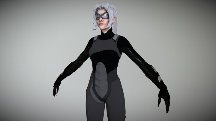 Black Cat (Marvel’s Spider-Man PS4) – Modello 3D gratuito STL