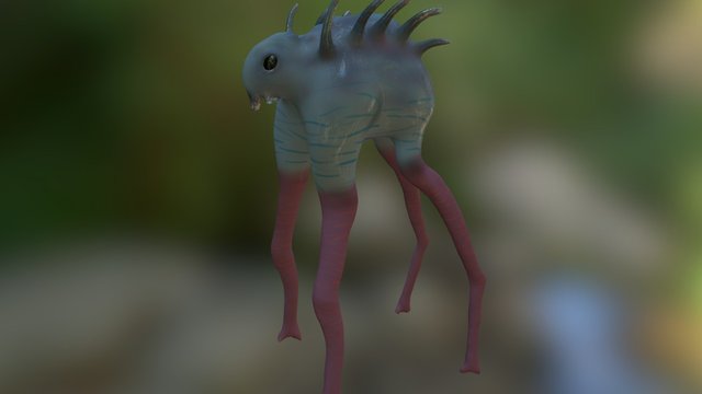 Tallstrider 3D Model