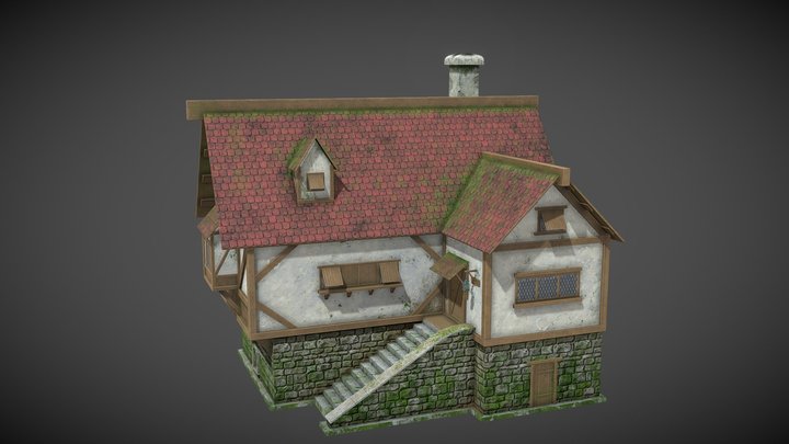 Medievel_house 3D Model