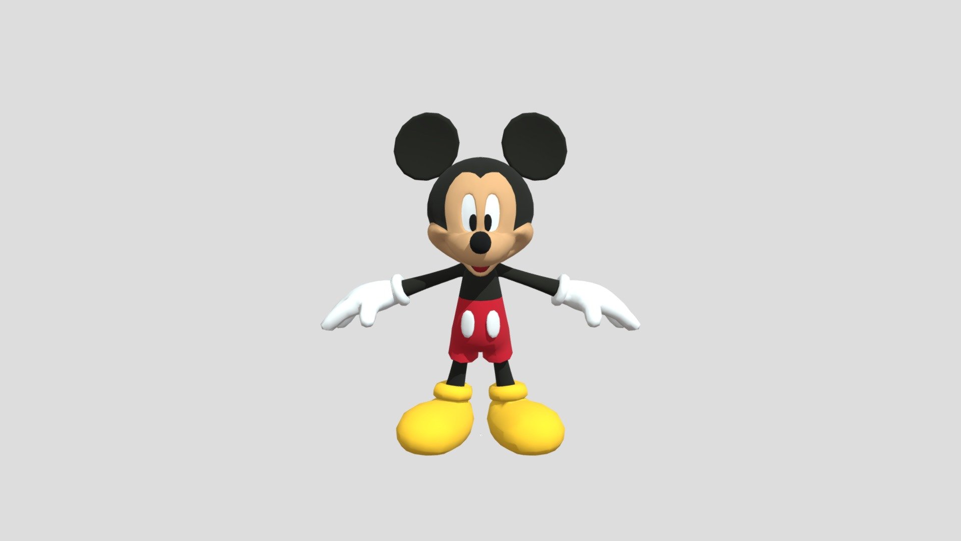 Mickey-mouse-fbx (2) - 3D model by clasic1937ohboy (@ricaucesa ...