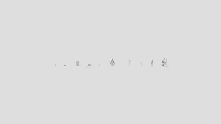 [HW XYZ] Blocking 3D Model