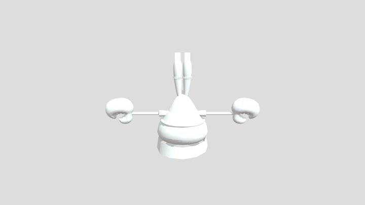 TSCP Mr Krabs (The Spongy Construction Project) 3D Model