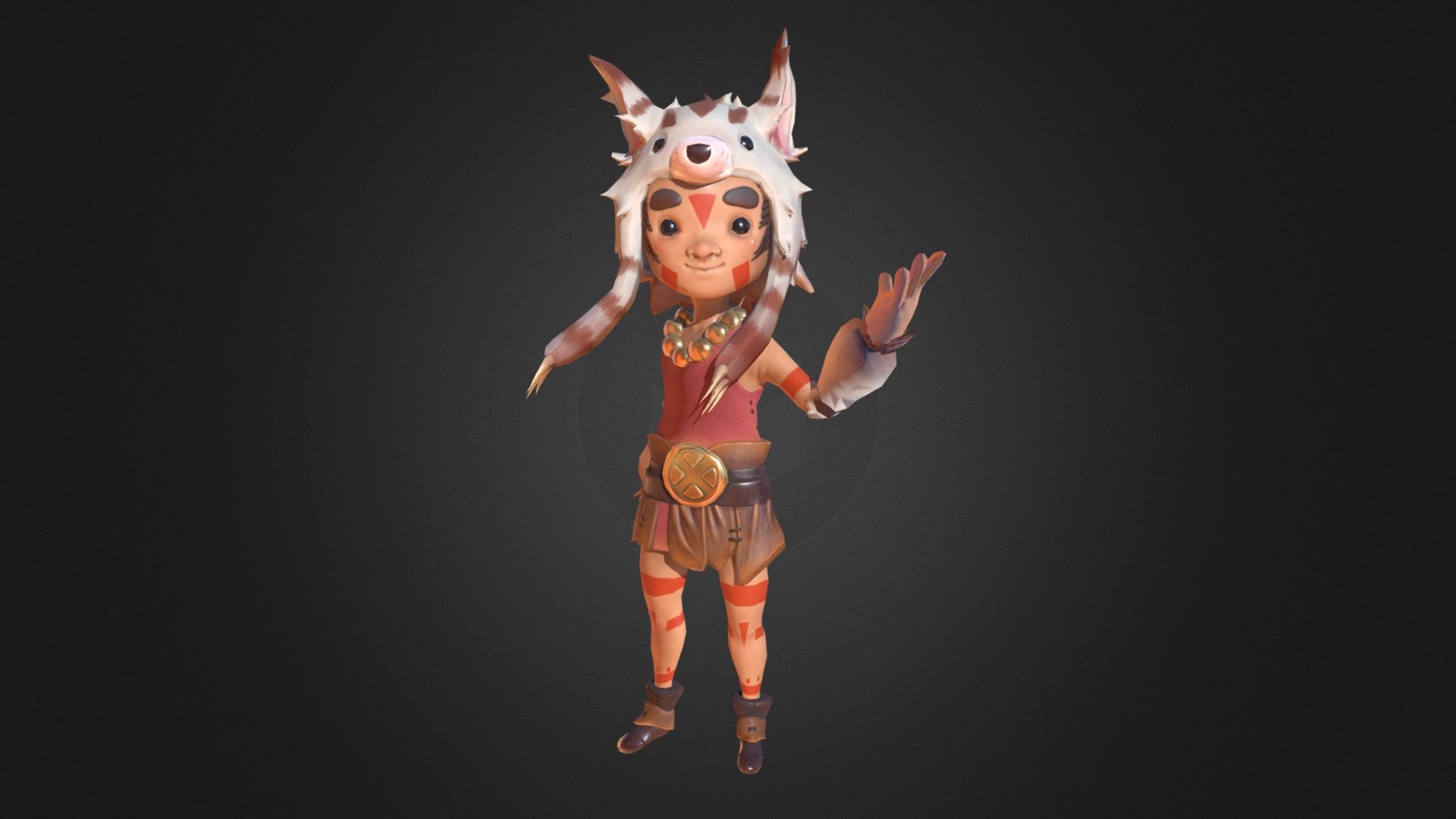 Small magician, Tao - 3D model by A D W E E N (@adelinealbert) [2ea728d ...