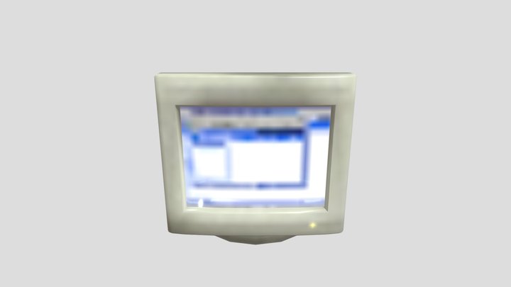 Large Crt Monitor Dirty