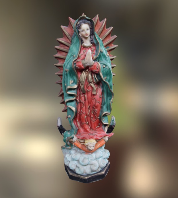 Virgen de Guadalupe - Download Free 3D model by akhazaee [2ea7ea2 ...